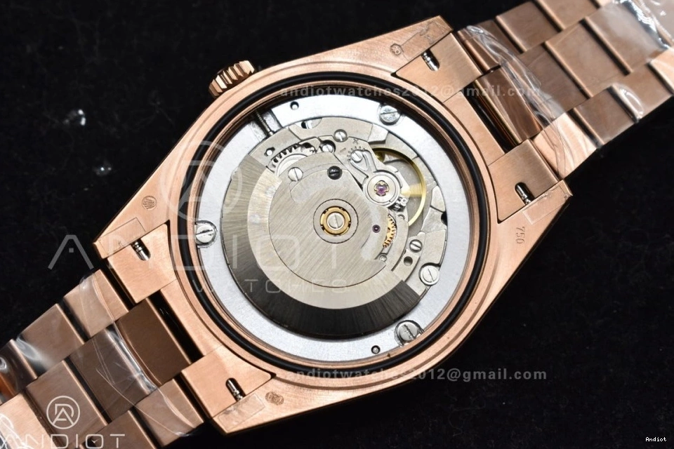Steel DayDate Crystal A2836 705 GMF 40 Markers Dial Bracelet On President RG 904L V RG Lightweight Plated 0822